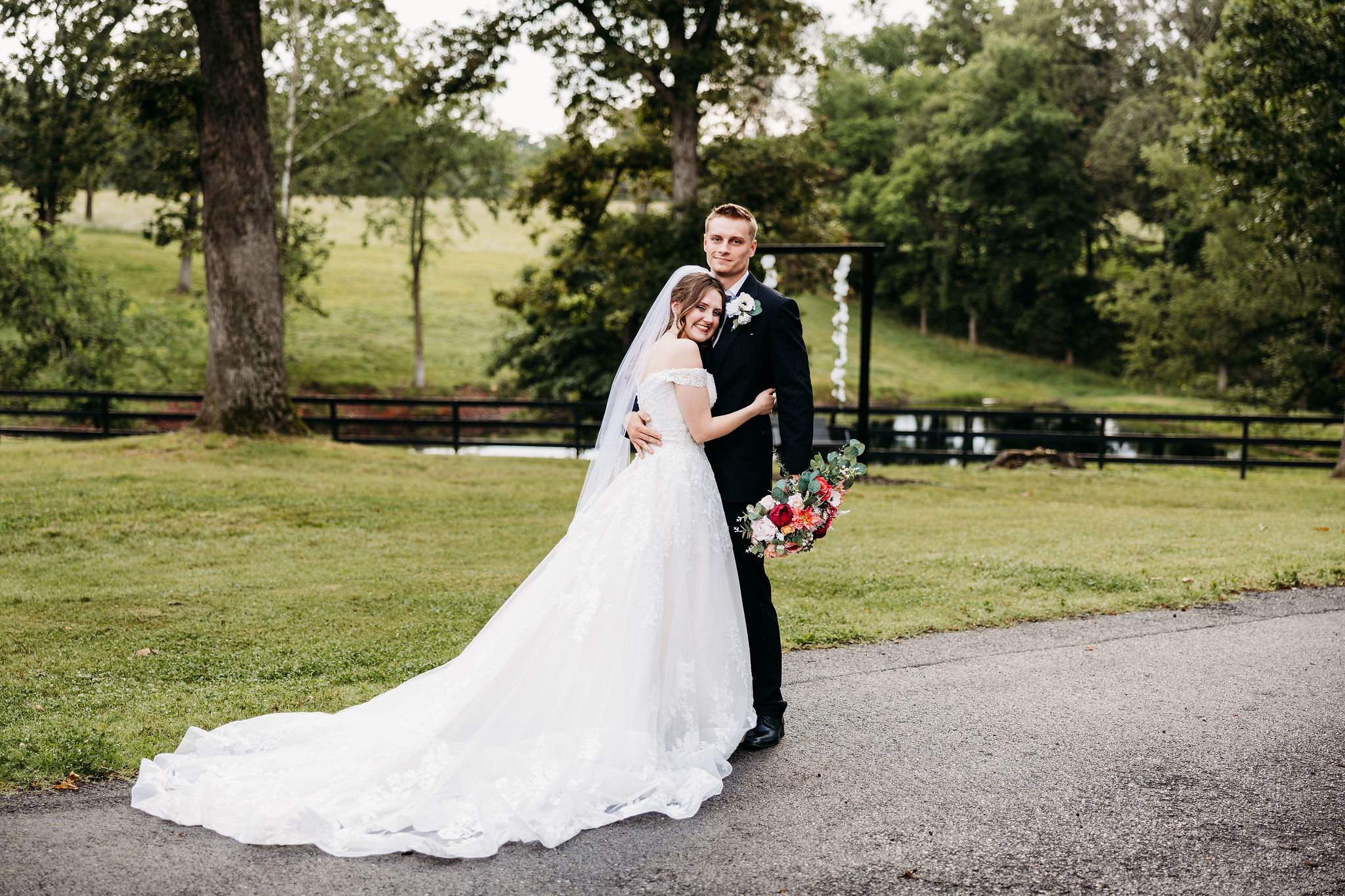 rainy wedding