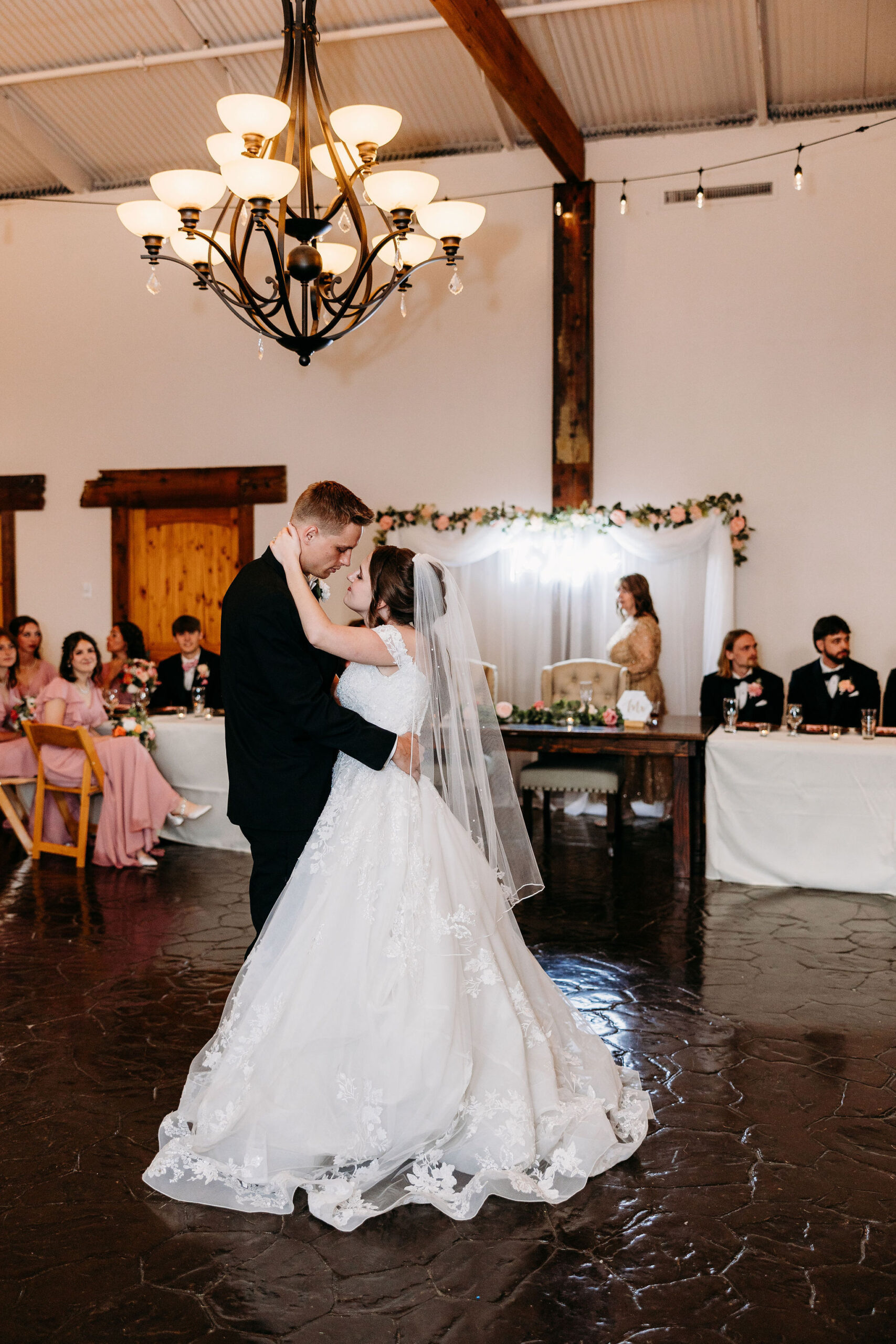 rainy wedding